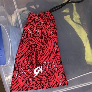 Red and black grip bag